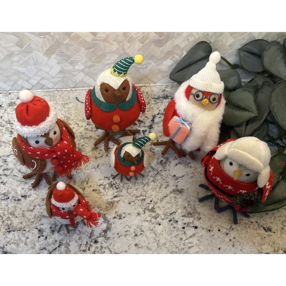 Target Featherly Friends Wondershop Bird Winter snap Ginger Bauble Bauble Fika + - Picture 2 of 16